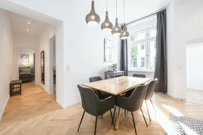 Grundriss der Unterkunft The Bornholmer - Group Flats in Central Berlin, Family-Friendly, 4 - 5 Guests