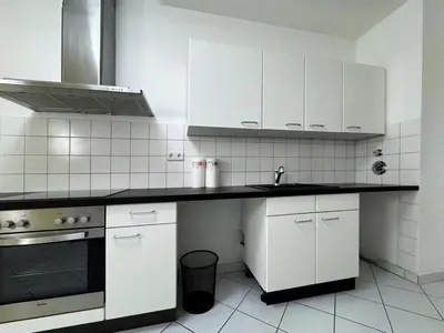 Küche/Küchenzeile in der Unterkunft HolidayHome Apartments I Friedrichshain - Spacious Private Room