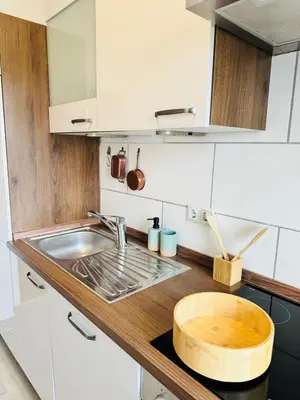 Küche/Küchenzeile in der Unterkunft Willkommen im Neuköllner Kiez 2 Zimmer