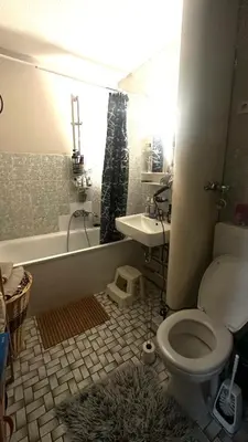 Ein Badezimmer in der Unterkunft 2,5 Zimmer Wohnung in der Nähe Flughafen Schönefeld