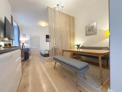 TV/Unterhaltungsangebot in der Unterkunft ROD 2 Quiet and Familyfriendly Apartment Close to Public Transport