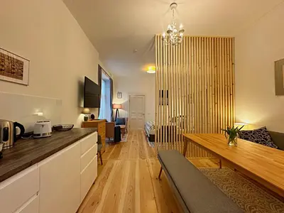 TV/Unterhaltungsangebot in der Unterkunft ROD 2 Quiet and Familyfriendly Apartment Close to Public Transport