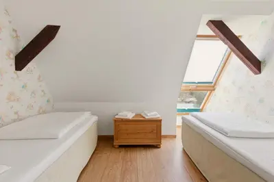 Ein Bett oder Betten in einem Zimmer der Unterkunft SONN IDYLL Aparthotel