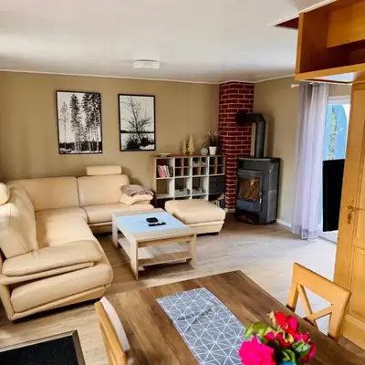 Ferienhaus mit eigenem Garten 2 SZ 2 Bäder 70QM
