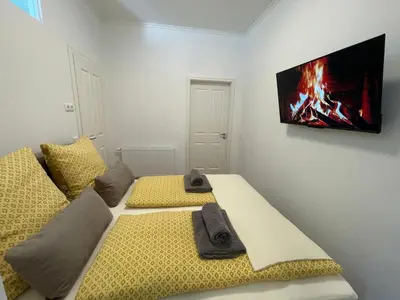 Ein Bett oder Betten in einem Zimmer der Unterkunft Brot & Auszeit
