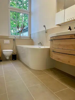 Ein Badezimmer in der Unterkunft Brot & Auszeit