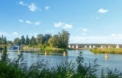 Naturlandschaft in der Nähe des Ferienhauses