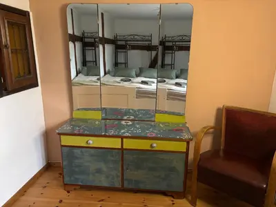 Ein Sitzbereich in der Unterkunft Altstadt & See & Garten Haustiere willkommen