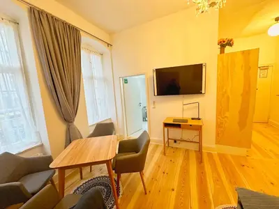 TV/Unterhaltungsangebot in der Unterkunft ROD 3 - quiet and central studio in Prenzlauer Berg
