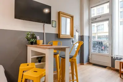 TV/Unterhaltungsangebot in der Unterkunft Cozy Micro Apartment - Self Check-in