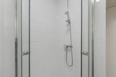 Ein Badezimmer in der Unterkunft Cozy Micro Apartment - Self Check-in