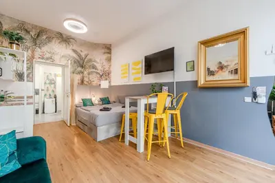 Küche/Küchenzeile in der Unterkunft Cozy Micro Apartment - Self Check-in