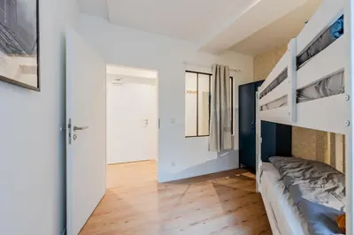 Ein Bett oder Betten in einem Zimmer der Unterkunft Creative Comfort - Self Check-in