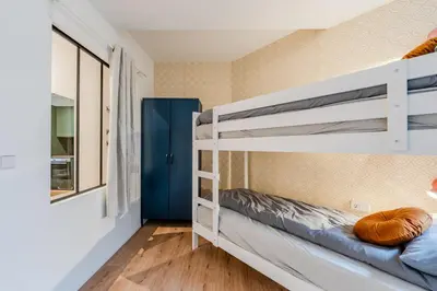 Ein Bett oder Betten in einem Zimmer der Unterkunft Creative Comfort - Self Check-in