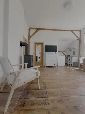 TV/Unterhaltungsangebot in der Unterkunft Villa Zeppelin 1