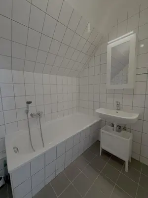 Ein Badezimmer in der Unterkunft Villa Zeppelin 1