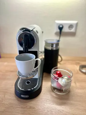 Kaffee-/Teezubehör in der Unterkunft Gemütliches Haus in BERLiN Köpenick