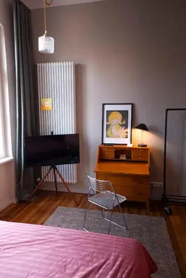 TV/Unterhaltungsangebot in der Unterkunft Bürgermeisterhaus Jüterbog - Gästeapartments am Kulturquartier