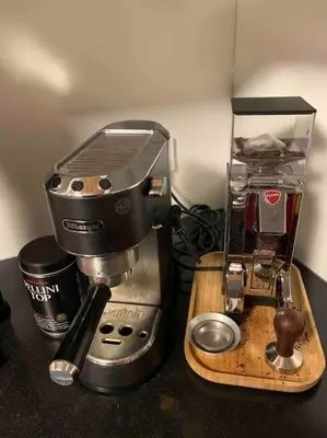 Kaffee-/Teezubehör in der Unterkunft Ruhige Wohnung für Familien mit kindern im herzen Prenzlauer Bergs