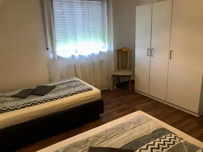 Ein Bett oder Betten in einem Zimmer der Unterkunft CLEOPATRA - ganze Haus