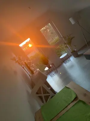 Ein Sitzbereich in der Unterkunft Vermietung auf dem Berg