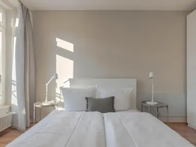Grundriss der Unterkunft 2-Zimmer City Apartment Berlin Mitte 50m2 - U-Bahn Leopoldplatz by Rooms Berlin