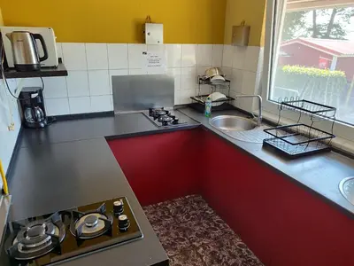 Küche/Küchenzeile in der Unterkunft TinyHouse 