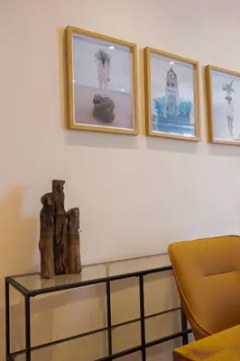 Ein Sitzbereich in der Unterkunft StyleApartments #9