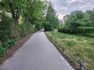 Naturlandschaft in der Nähe der Ferienwohnung