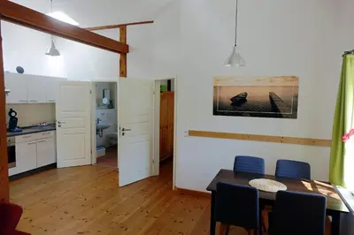 Küche/Küchenzeile in der Unterkunft Sonnenlandhof
