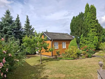 Ein Garten an der Unterkunft Ferienhaus Karow