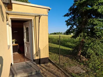 Ein Garten an der Unterkunft Ferienhaus Karow