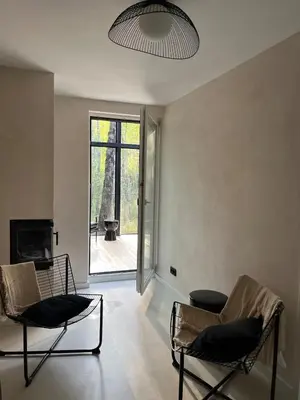 TV/Unterhaltungsangebot in der Unterkunft Modernes Tiny House im Spreewald