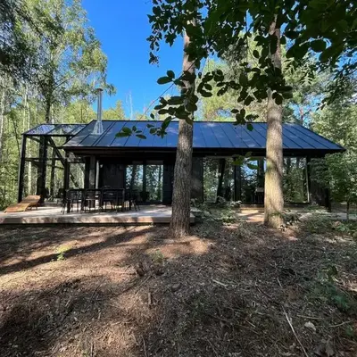 Modernes Tiny House im Spreewald