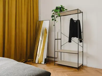 Ein Bett oder Betten in einem Zimmer der Unterkunft NOOK Stay am Checkpoint Charlie