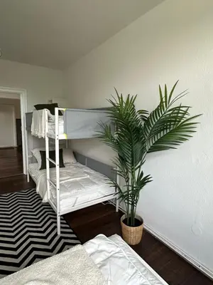 Ein Bett oder Betten in einem Zimmer der Unterkunft Arbio Monteurzimmer in Kremmen Free WiFi & Parking