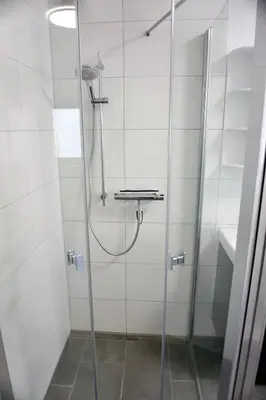 Ein Badezimmer in der Unterkunft Ferienwohnung Sonnenschein