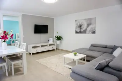 TV/Unterhaltungsangebot in der Unterkunft Ferienwohnung Sonnenschein