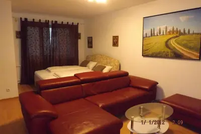 Ein Sitzbereich in der Unterkunft GME Easyflex Home-1