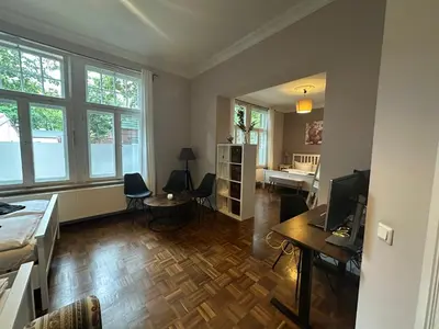 Küche/Küchenzeile in der Unterkunft Central TOWNHOUSE Berlin-Weißensee - Rückzugsort für Inspiration und Entspannung