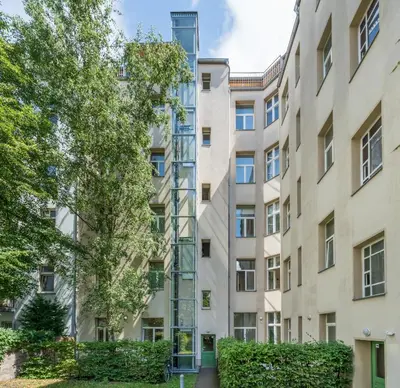 Grundriss der Unterkunft Mooeve Boxi Big with Balcony