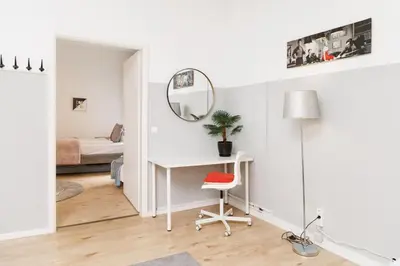 Ein Bett oder Betten in einem Zimmer der Unterkunft Urban Stay Berlin Wilmersdorf