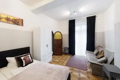 Ein Bett oder Betten in einem Zimmer der Unterkunft Urban Stay Berlin Wilmersdorf
