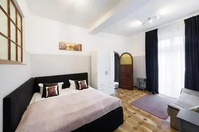 Ein Bett oder Betten in einem Zimmer der Unterkunft Urban Stay Berlin Wilmersdorf