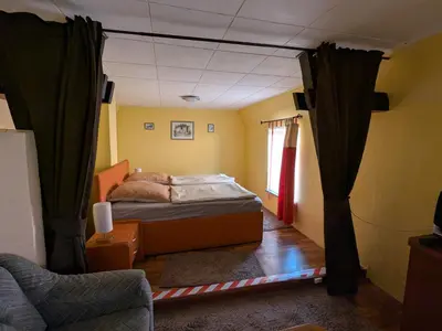 Ein Bett oder Betten in einem Zimmer der Unterkunft Ferienwohnung Schulz