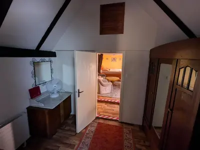 Ein Bett oder Betten in einem Zimmer der Unterkunft Ferienwohnung Schulz