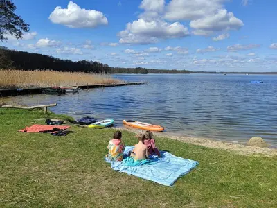 Naturlandschaft in der Nähe des Campingplatzes