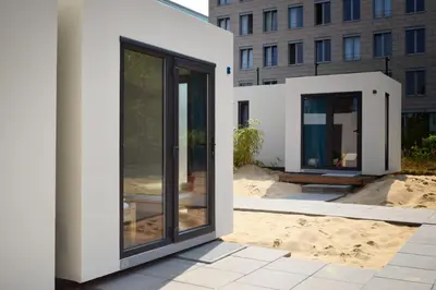 Das Gebäude in dem sich das Hotel befindet