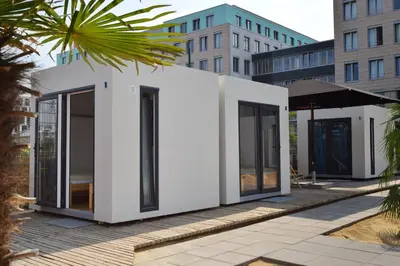 Das Gebäude in dem sich das Hotel befindet