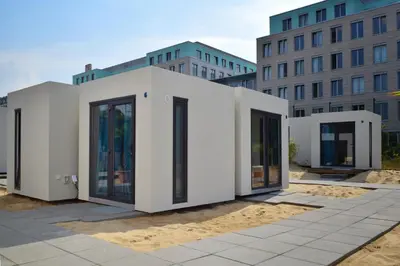 Das Gebäude in dem sich das Hotel befindet